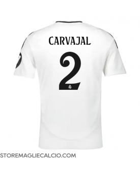 Real Madrid Daniel Carvajal #2 Maglia Gara Casa Repliche 2024-25